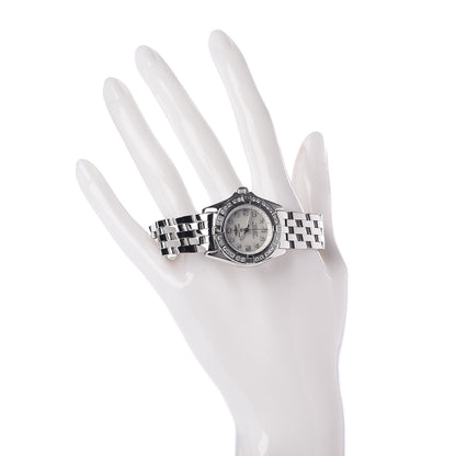 Breitling Stainless Steel Diamond Mother of Pearl 29mm Callistino Acie Quartz Watch A72345 2 of 5