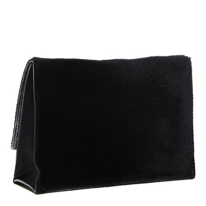 Proenza Schouler Lamb Fur Small Lunch Bag Black 3 of 9