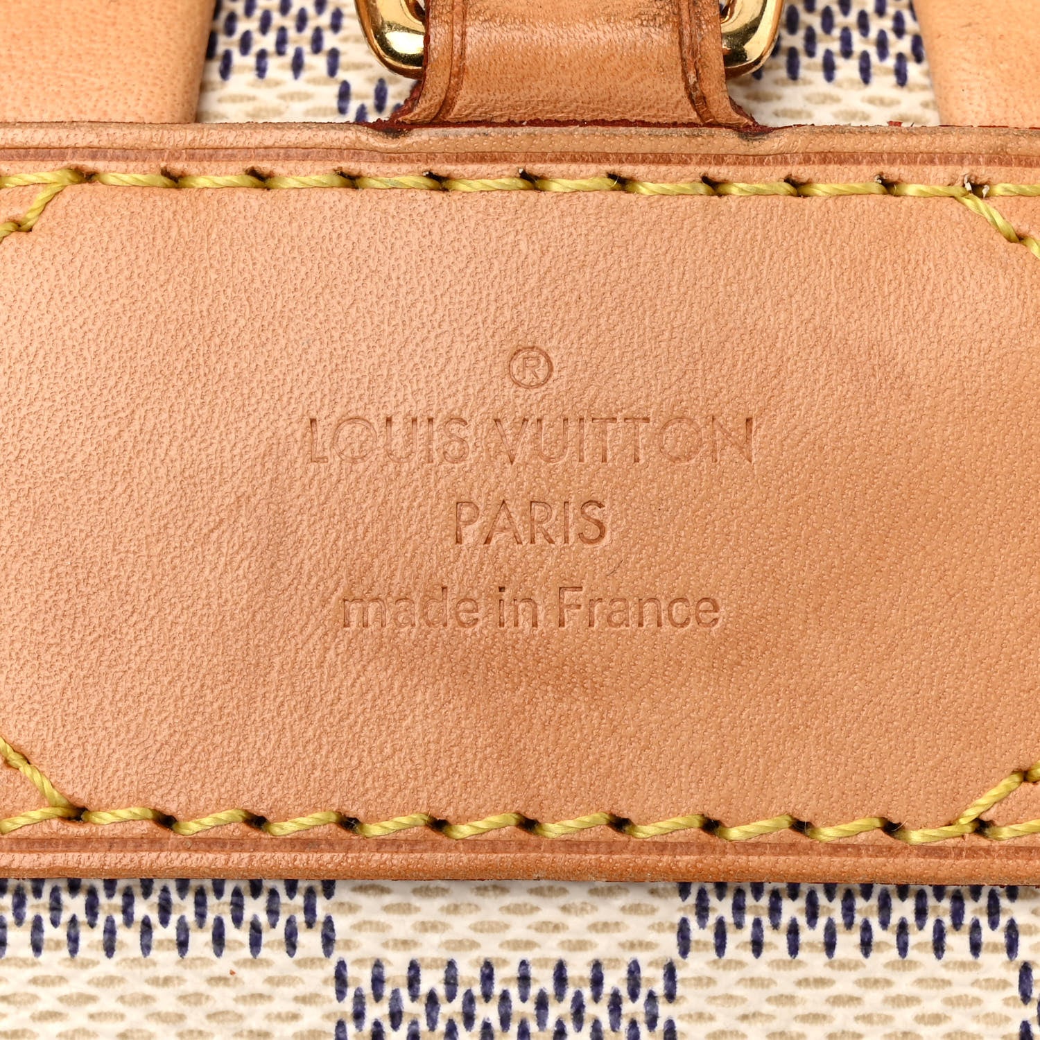 Louis Vuitton Damier Azur Sperone BB Backpack 6 of 11