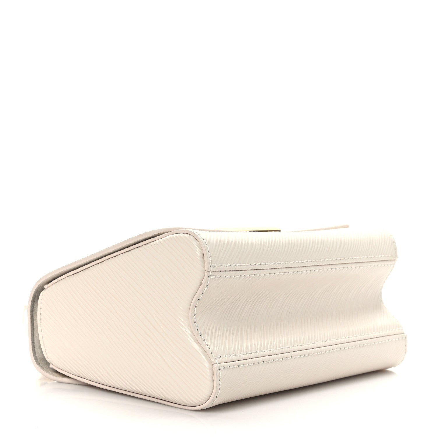 Louis Vuitton Epi Twist Braided Chain Shoulder Bag PM Quartz White 5 of 9