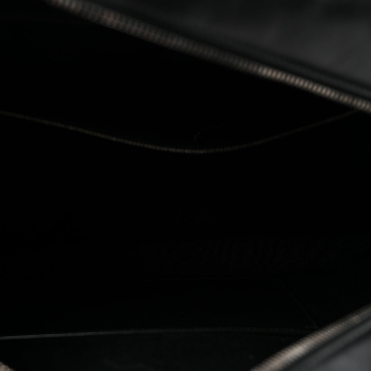 Calfskin Medium Miles Logo Bowler Duffel Bag Black