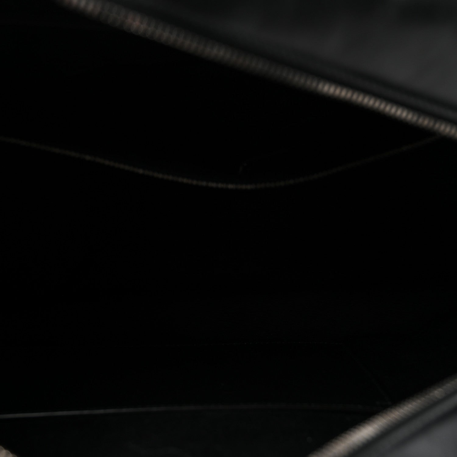 Saint Laurent Calfskin Medium Miles Logo Bowler Duffel Bag Black 5 of 9