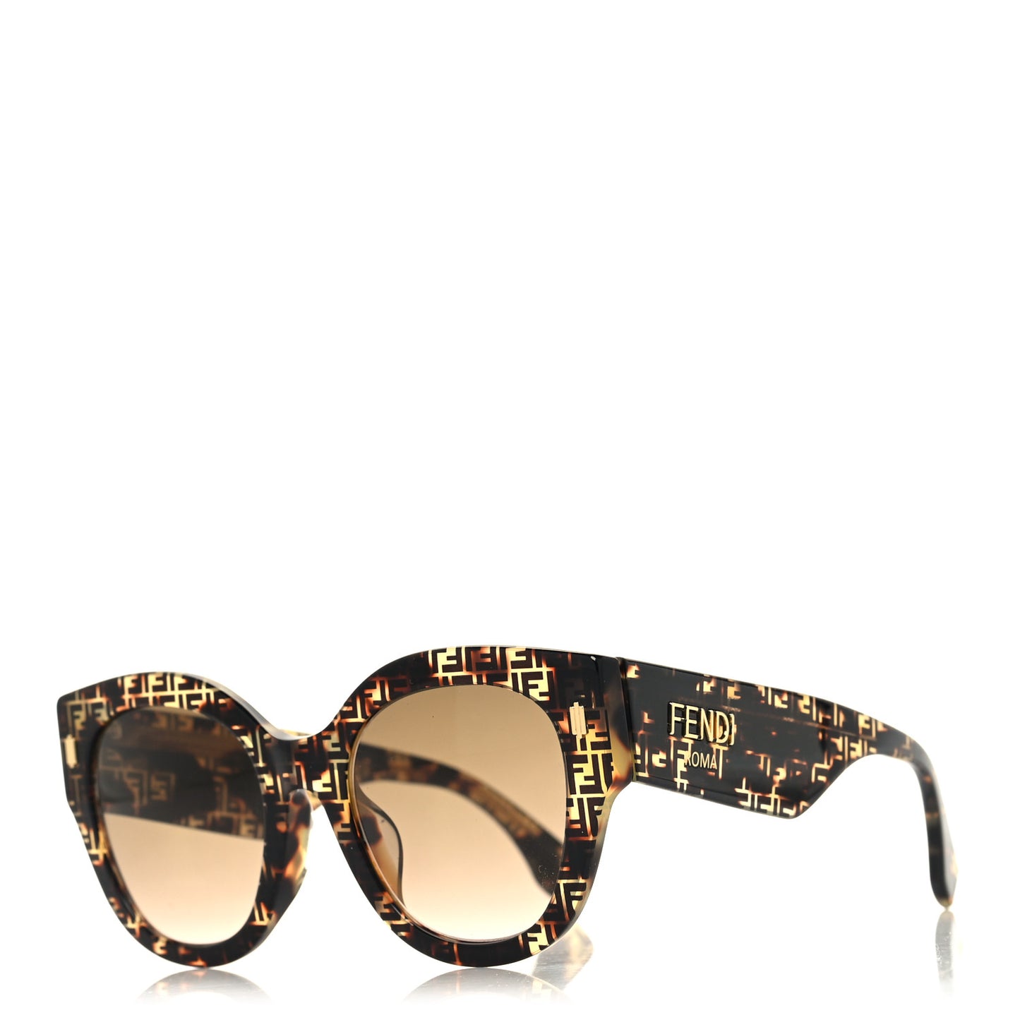 Acetate Fendi Roma Sunglasses FF 0452/F/S Havana