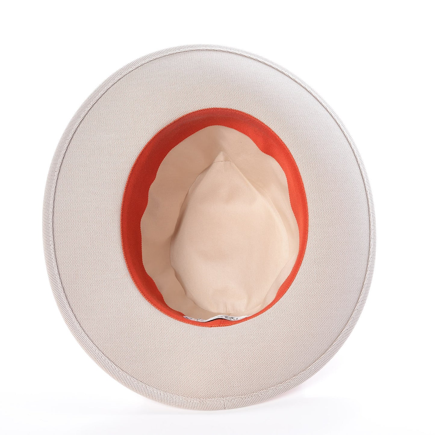 Toile Lambskin Hat 56 Natural