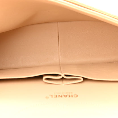 Chanel Caviar Quilted Jumbo Double Flap Beige Clair 5 of 11
