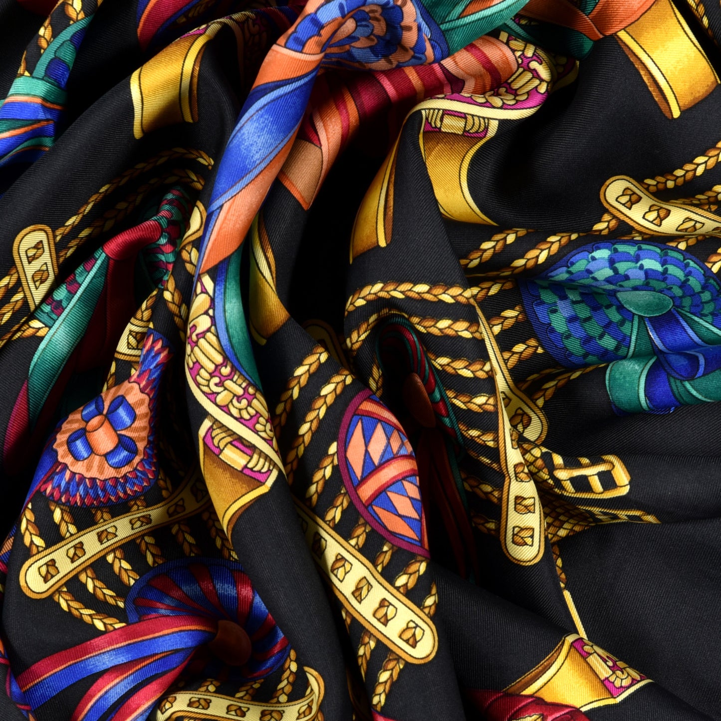 Silk Les Rubans Du Cheval Scarf 90