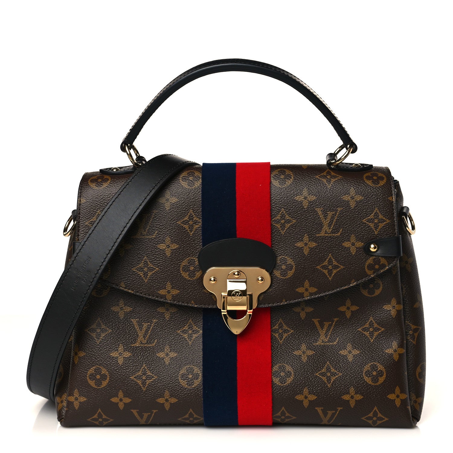 Louis Vuitton Monogram Georges MM Marine Cherry 1 of 8