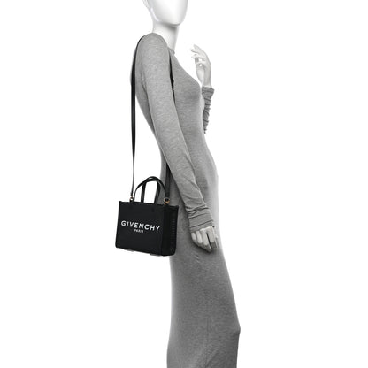 Givenchy Canvas Mini Bond Shopper 4G Tote Black 2 of 11