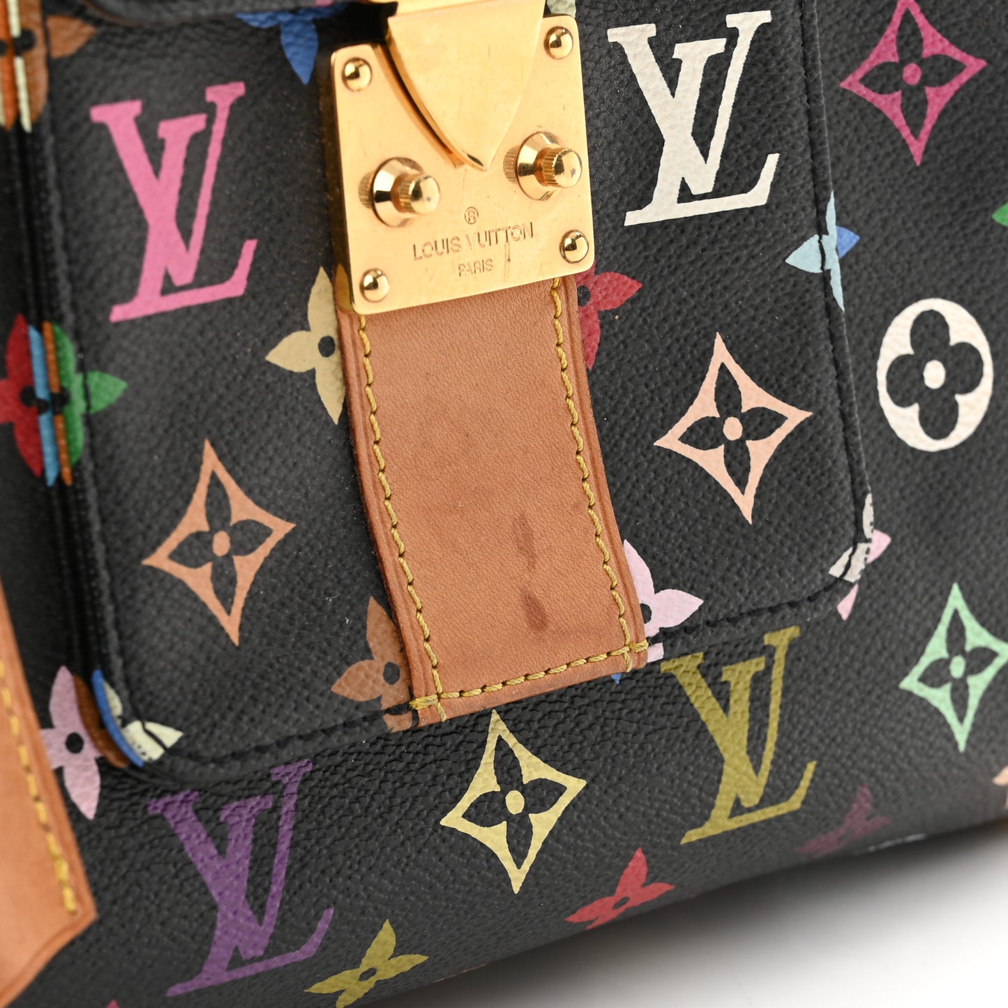 Monogram Multicolor Speedy 30 Black