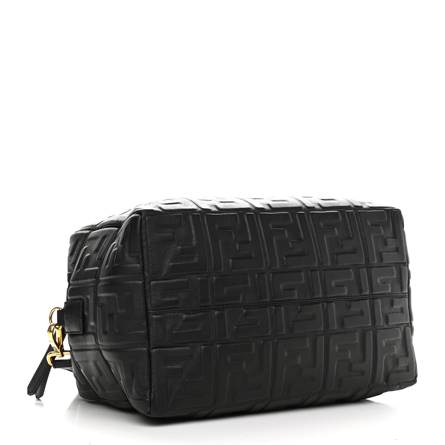 Nappa FF 1974 Embossed Small Boston Black
