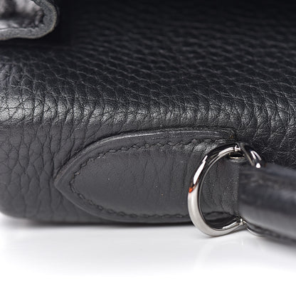 Hermes Taurillon Clemence Kelly Retourne 32 Black 14 of 57