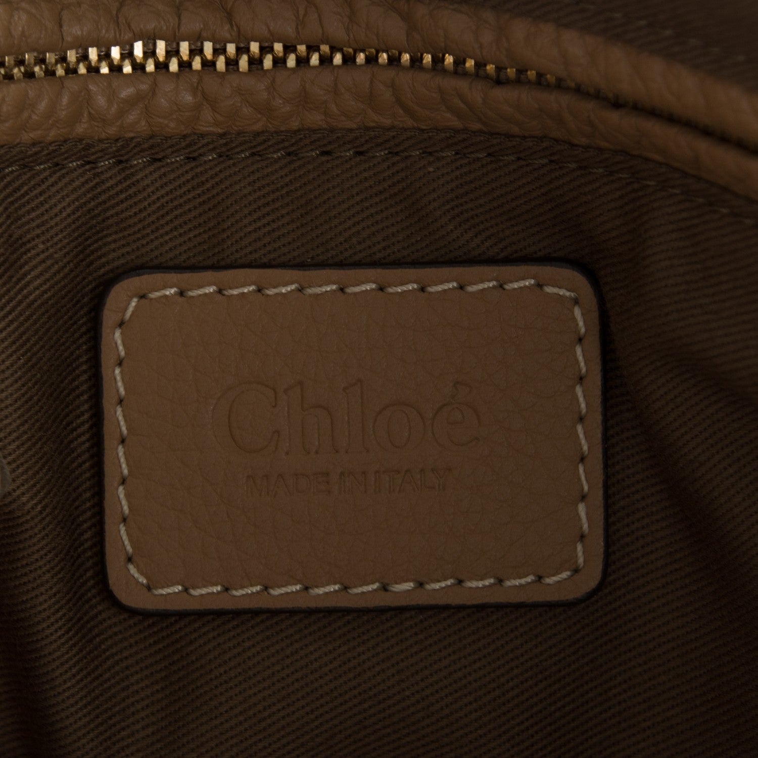 Chloe Calfskin Large New Marcie Tote Nut 6 of 8