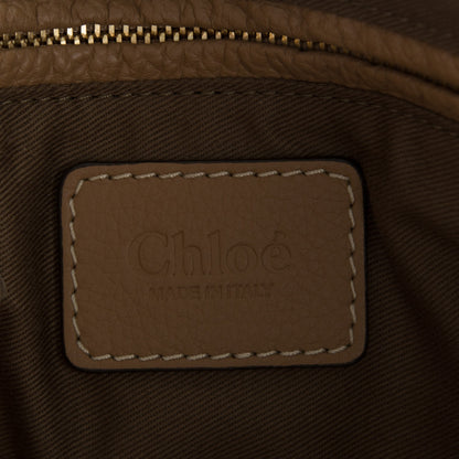 Chloe Calfskin Large New Marcie Tote Nut 6 of 8