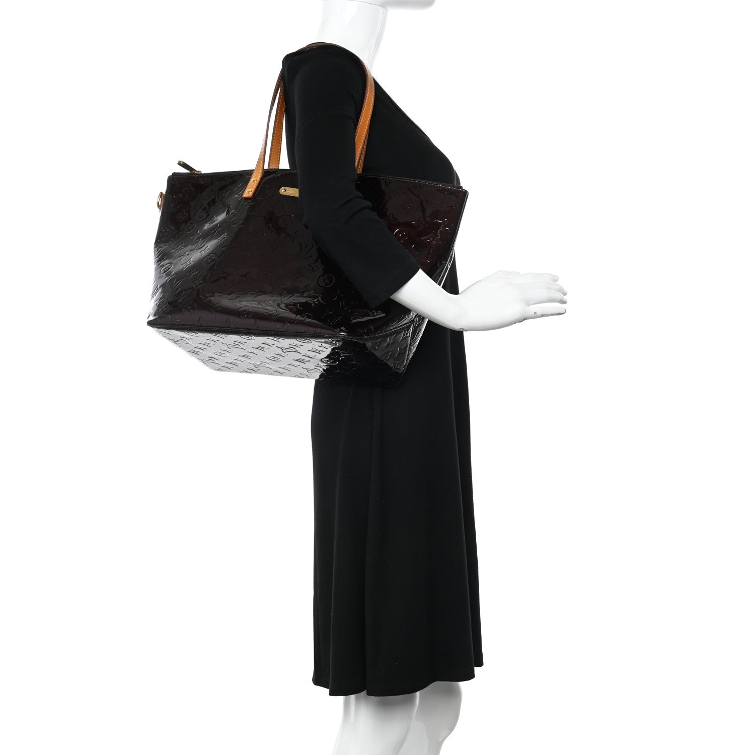 Louis Vuitton Vernis Bellevue GM Amarante 2 of 10