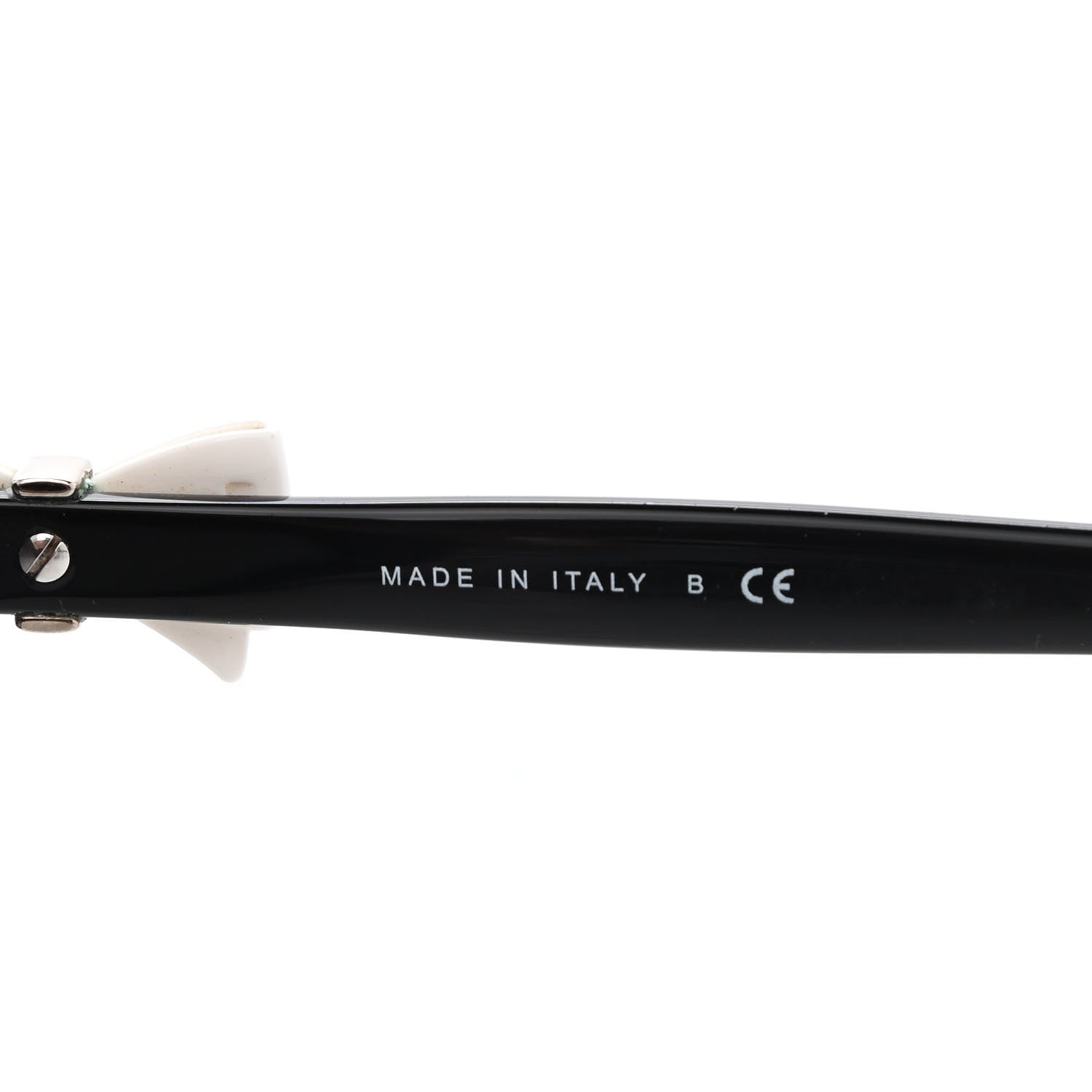 Chanel Acetate CC Bow Sunglasses 5171 Black White 7 of 8