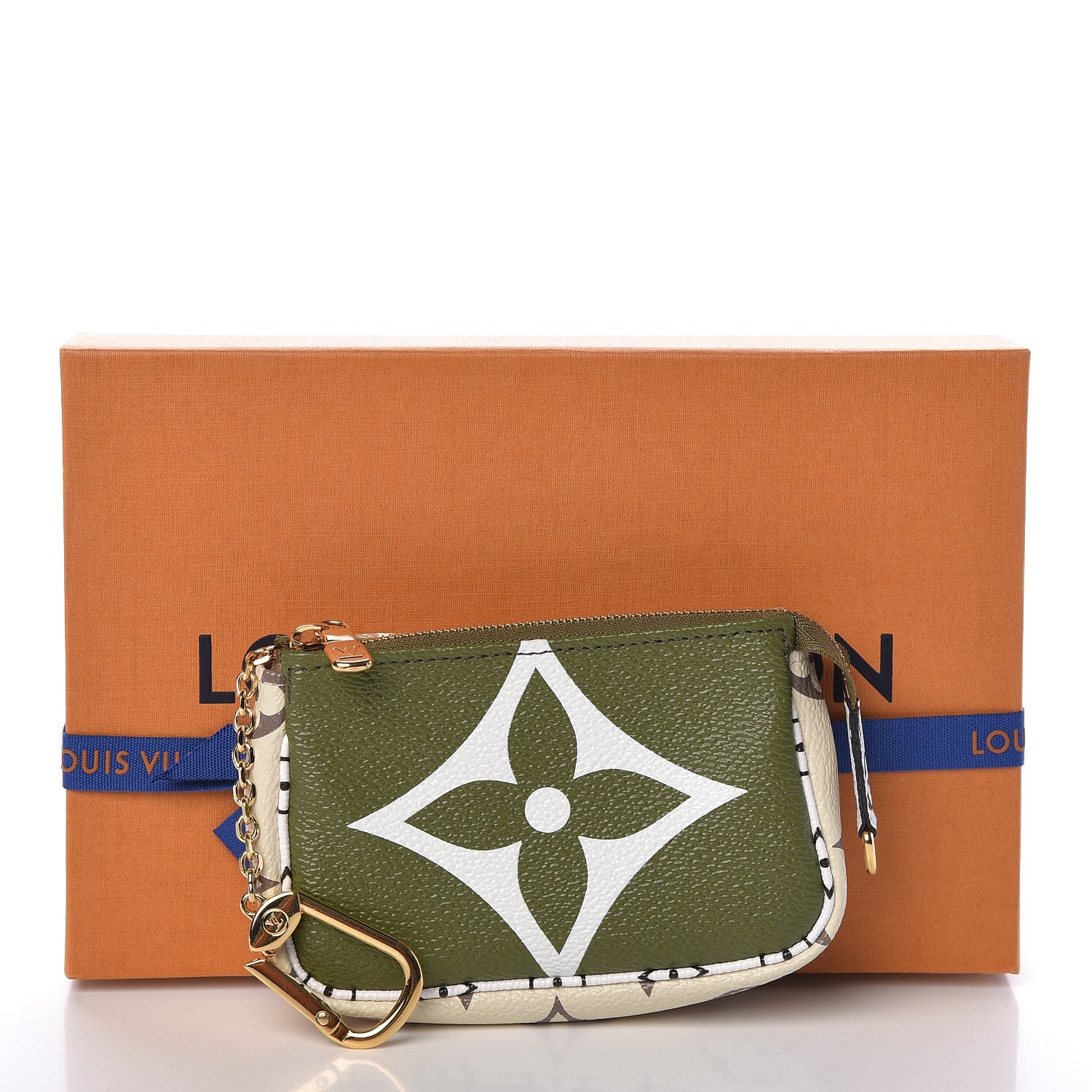 Louis Vuitton Monogram Giant Micro Pochette Accessories Kaki White 8 of 8