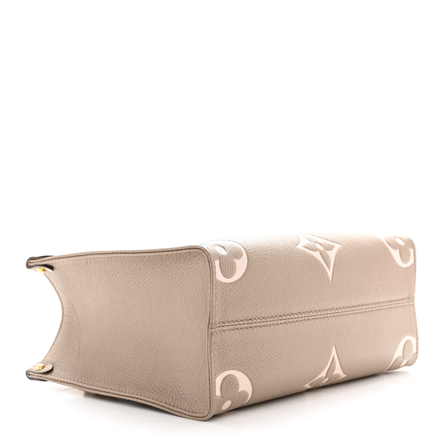 Louis Vuitton Empreinte Monogram Giant Onthego PM Tourterelle Creme 4 of 9