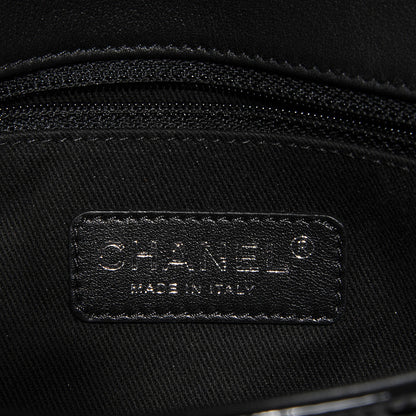 Chanel Patent Quilted Small Coco Shine Flap Black 7 of 9