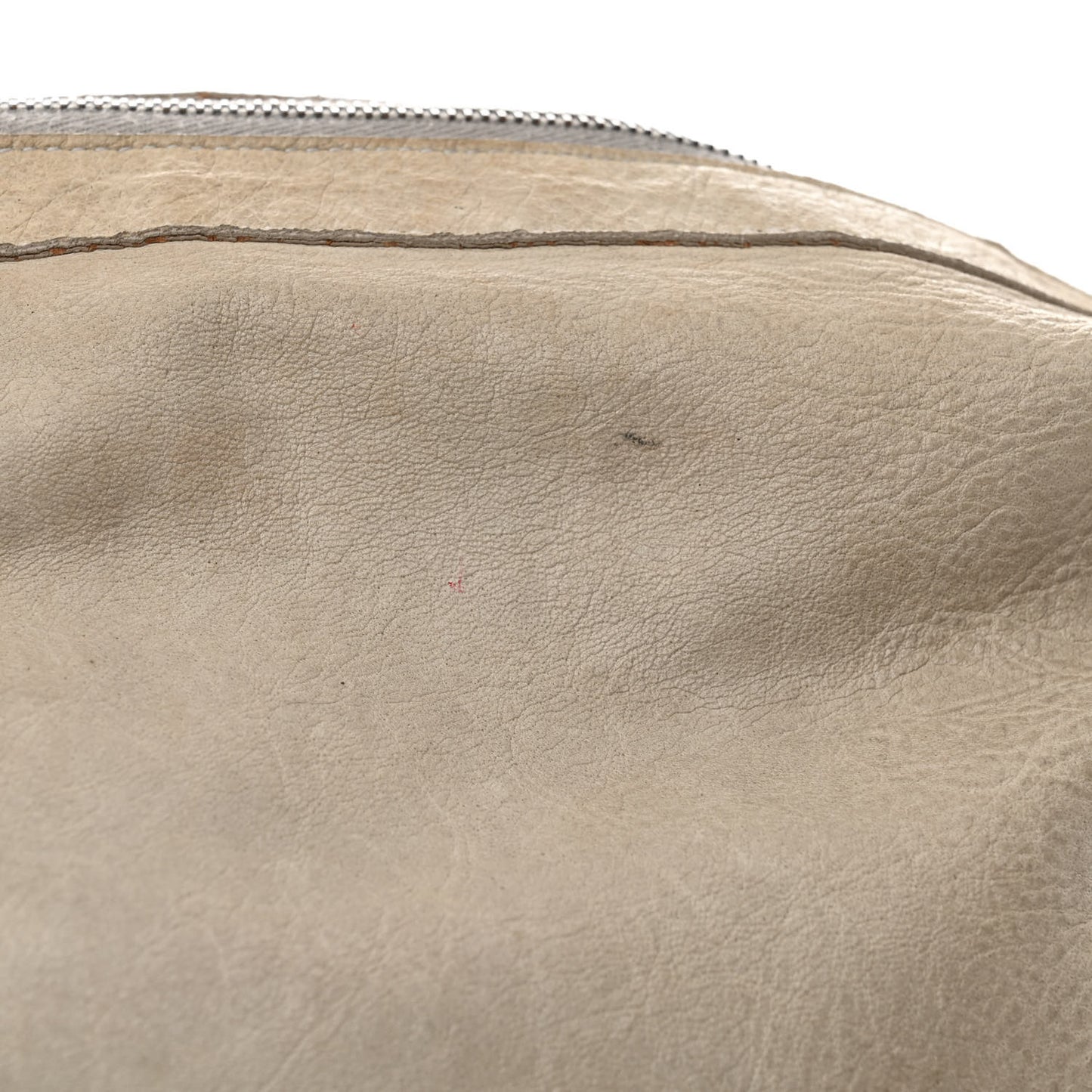 Agneau Classic Hardware Day Hobo Latte Beige