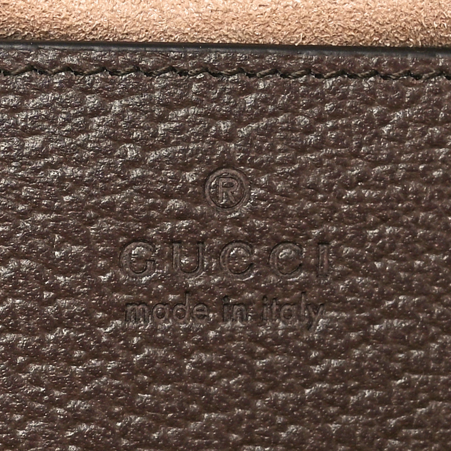 GG Supreme Monogram Small Ophidia Tote Bag Brown