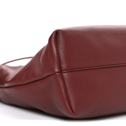 Loewe Mellow Nappa Medium Donut Chain Flamenco Knot Clutch Syrup 9 of 10