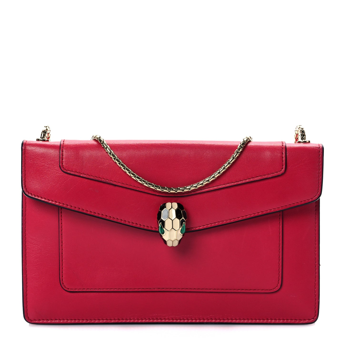 Calfskin Serpenti Forever Shoulder Bag