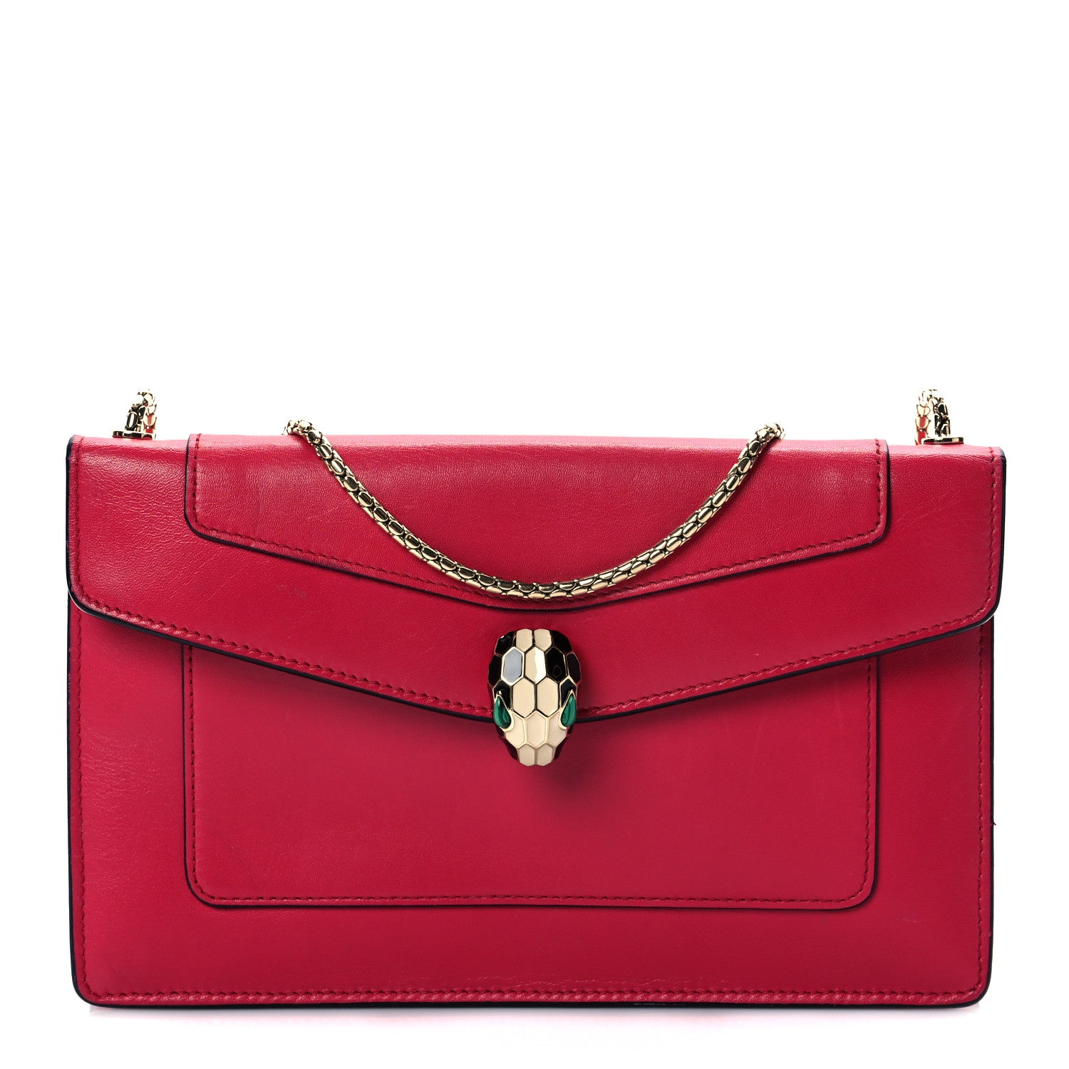 Bulgari Calfskin Serpenti Forever Shoulder Bag 1 of 9