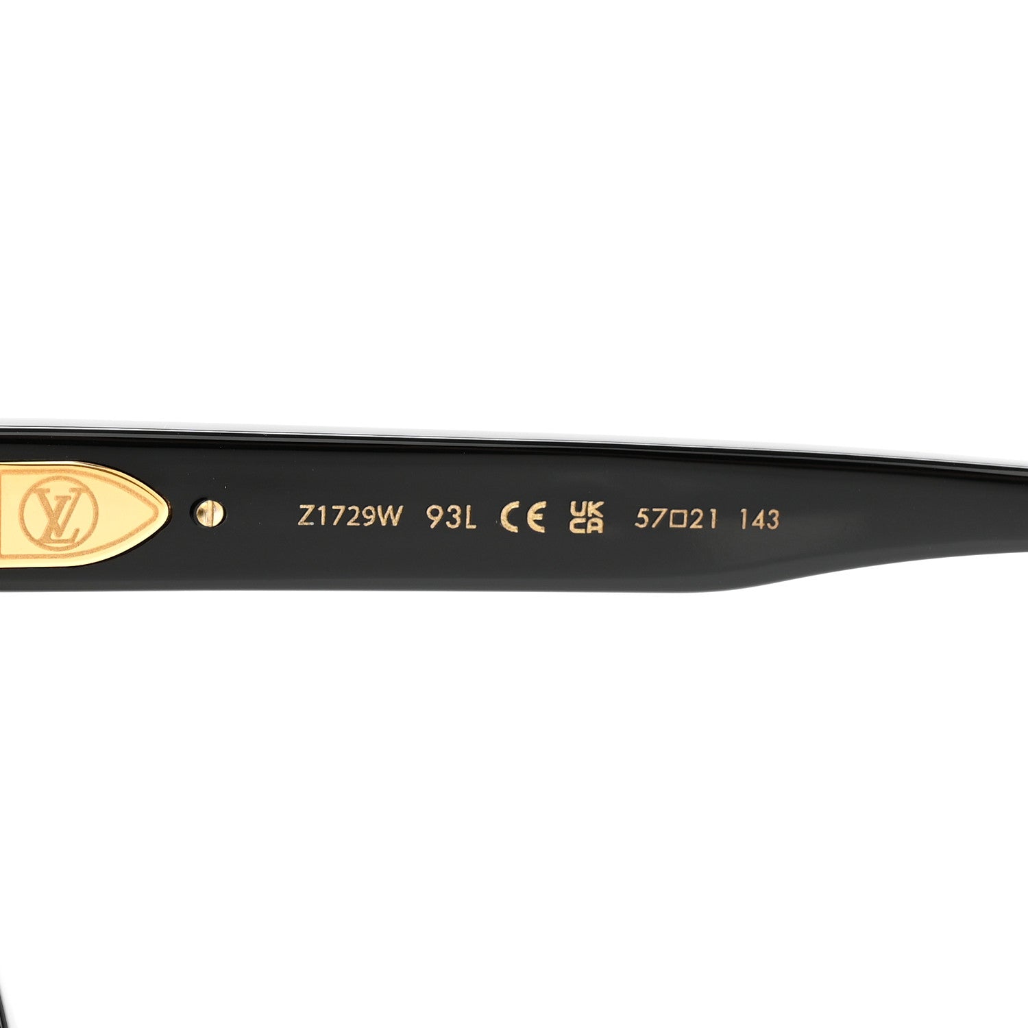 Louis Vuitton Acetate My Monogram Cat Eye Sunglasses Z1729W Black 6 of 8