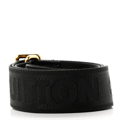Louis Vuitton Nylon Petite Malle Souple Shoulder Strap Black 2 of 3