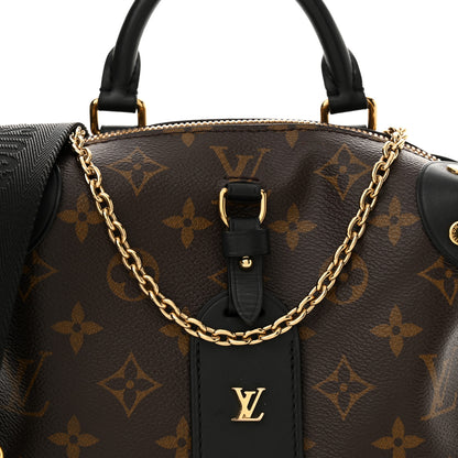 Louis Vuitton Monogram Petite Malle Souple Black 7 of 10