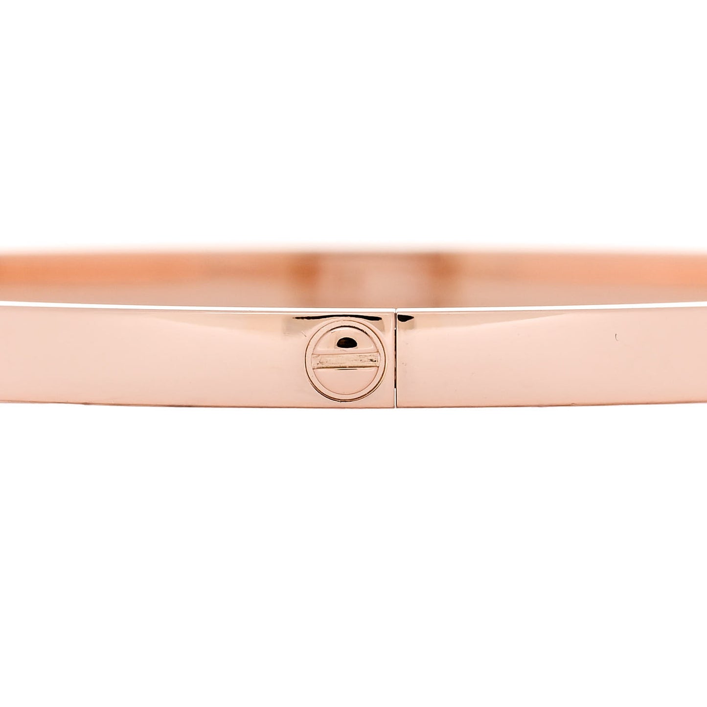 18K Pink Gold Small LOVE Bracelet 19