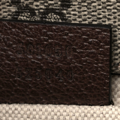 Gucci GG Supreme Monogram Web Small Neo Vintage Double Flap Messenger Bag Beige New Acero 9 of 12