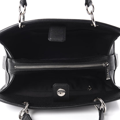 Chanel Caviar Stitched Shopping Tote Black 6 of 11