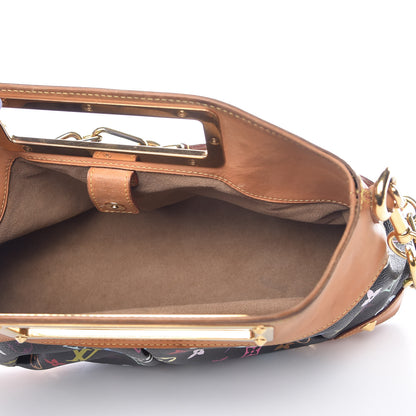Louis Vuitton Monogram Multicolor Judy MM Black 5 of 15