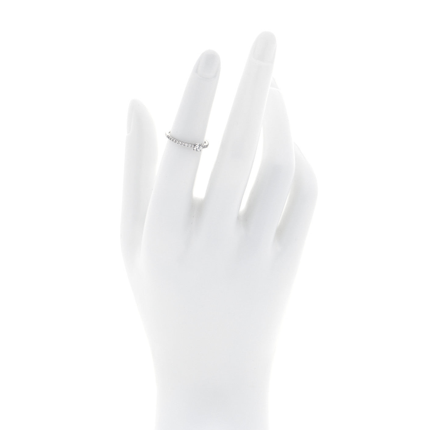 Cartier Platinum Diamond .18ct Etincelle De Cartier Solitaire Engagement Ring 49 4.75 2 of 6