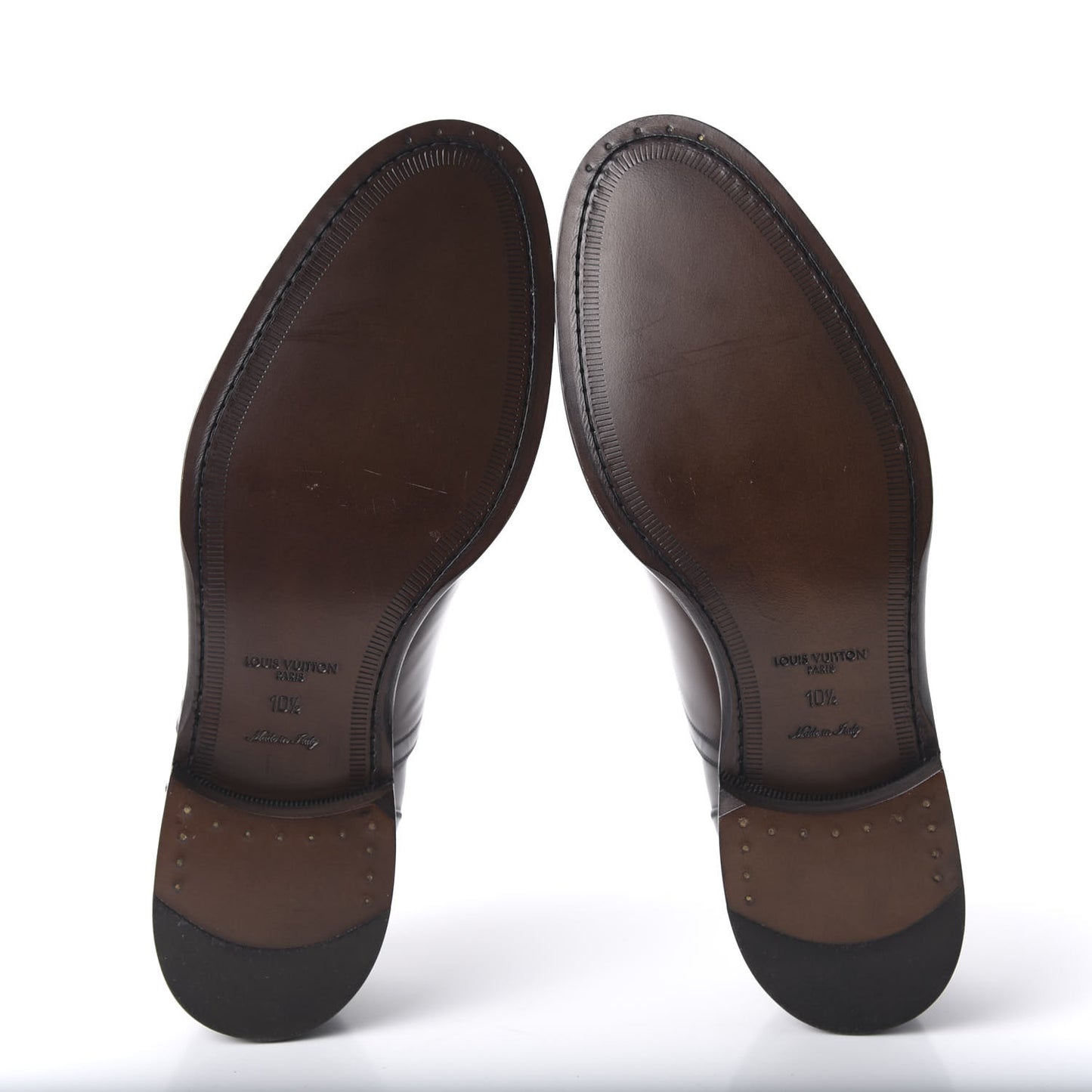 Calfskin Mens Oxfords 10.5 Brown