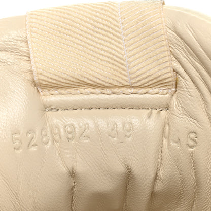 Gucci Calfskin Logo Womens Rhyton Sneakers 39 Ivory 8 of 8
