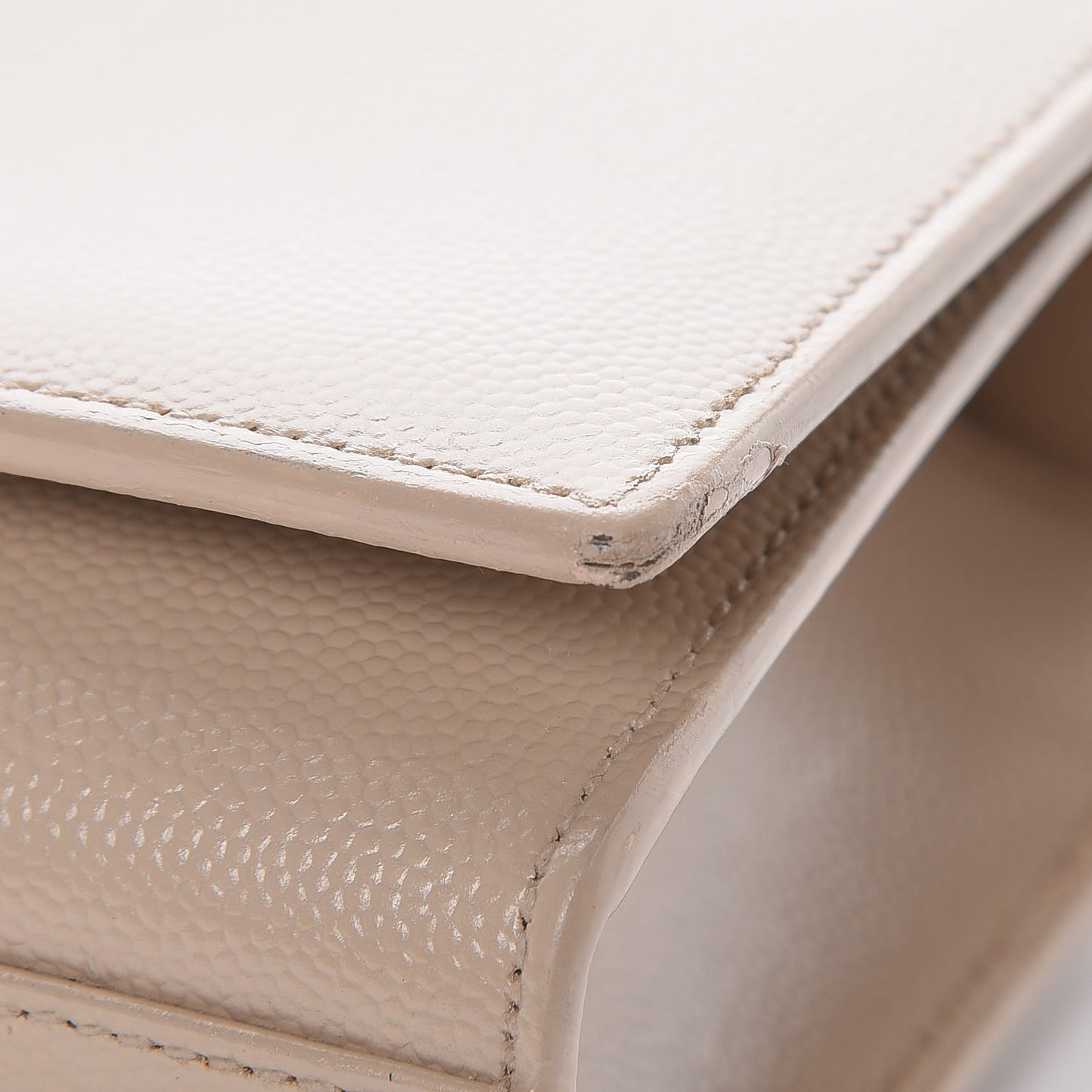 Grain De Poudre Small Monogram Kate Satchel Nude Powder