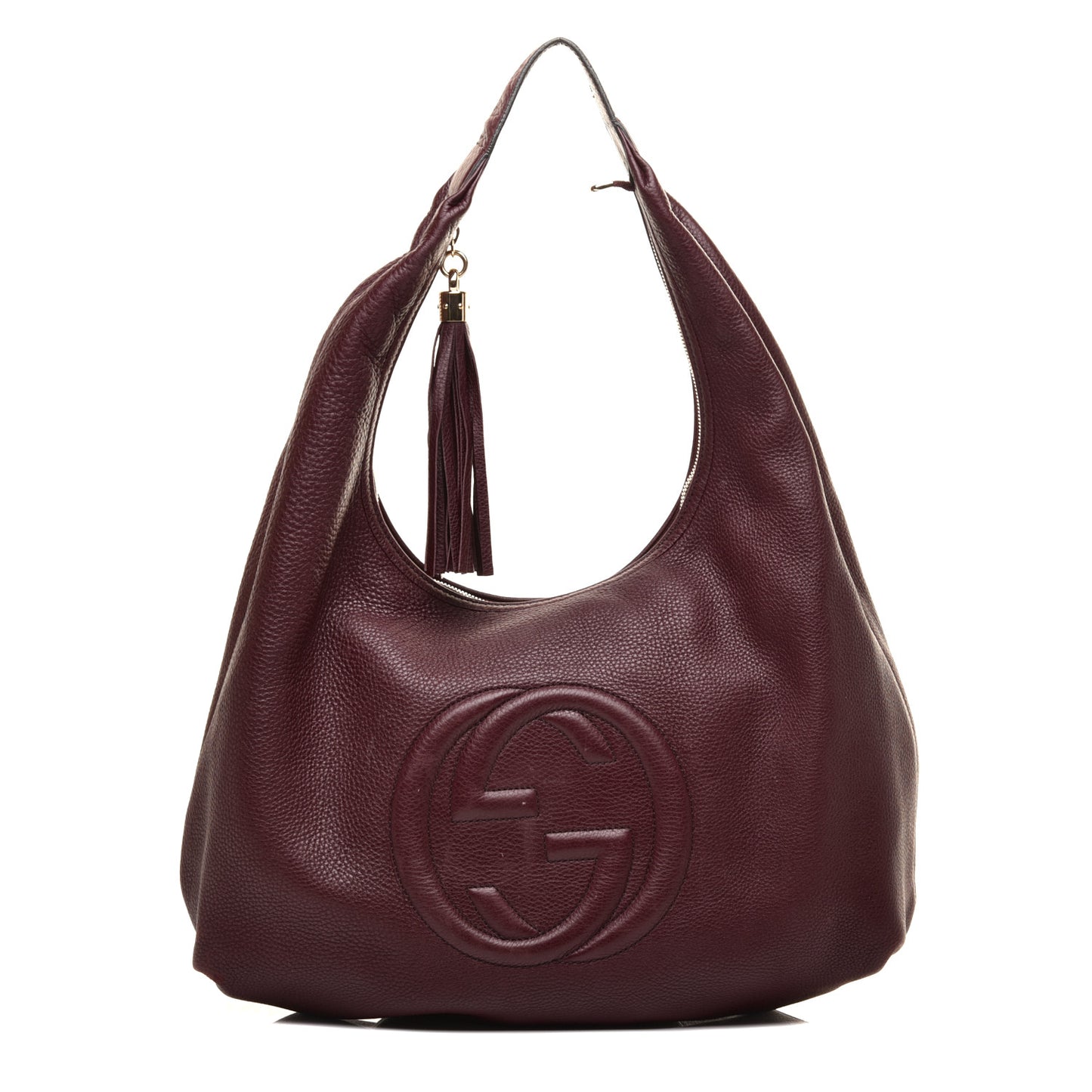 Cellarius Calfskin Large Soho Hobo Scarlatto