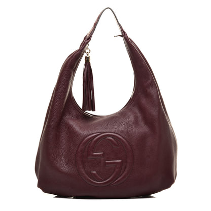 Gucci Cellarius Calfskin Large Soho Hobo Scarlatto 1 of 10