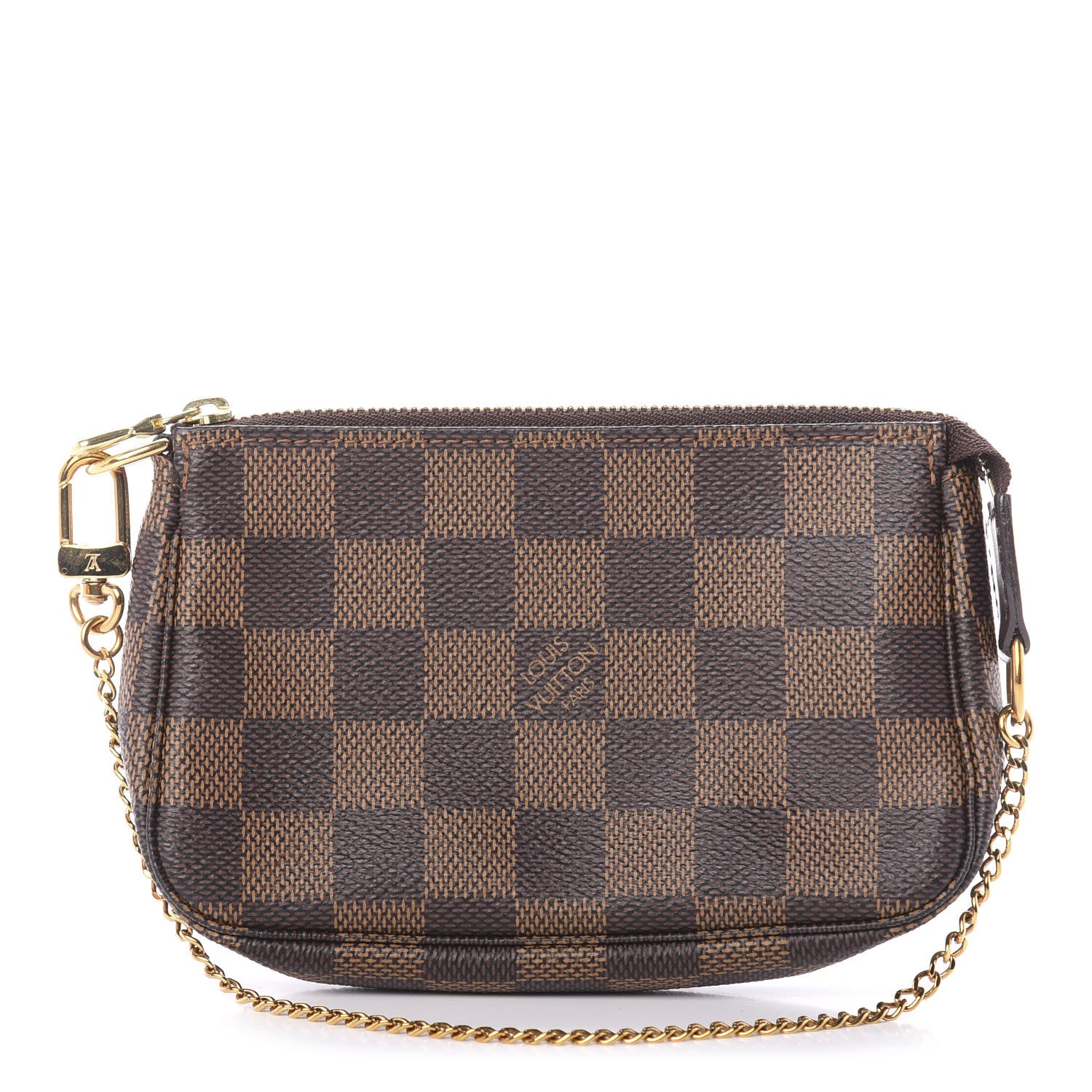 Louis Vuitton Damier Ebene Mini Pochette Accessories 1 of 9