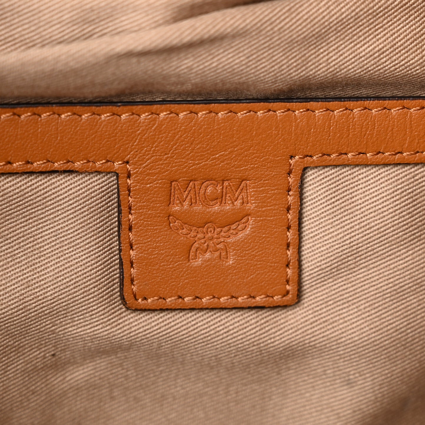 Visetos Medium Fusten Belt Bag Cognac