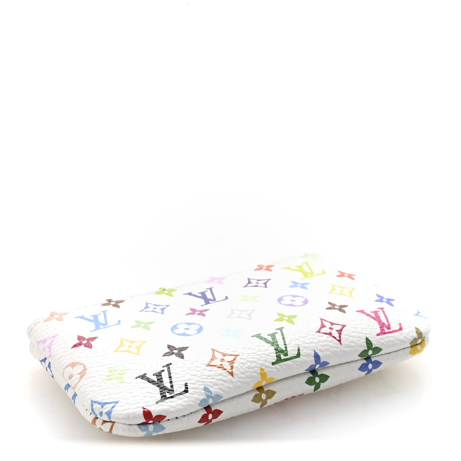 Louis Vuitton LV X TM Monogram Multicolor Key Pouch White 4 of 7