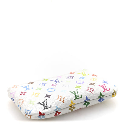 Louis Vuitton LV X TM Monogram Multicolor Key Pouch White 4 of 7