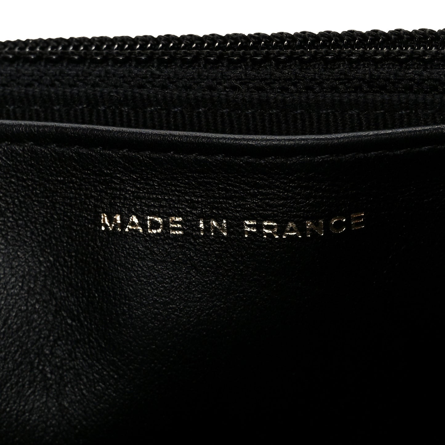Caviar Quilted Boy Wallet On Chain WOC Black