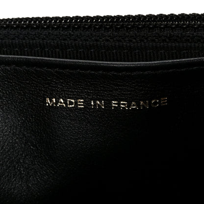Chanel Caviar Quilted Boy Wallet On Chain WOC Black 7 of 12