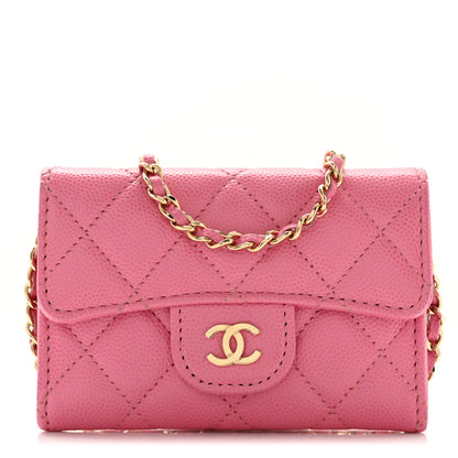 Chanel Caviar Quilted Belt Bag Pink 1 of 10