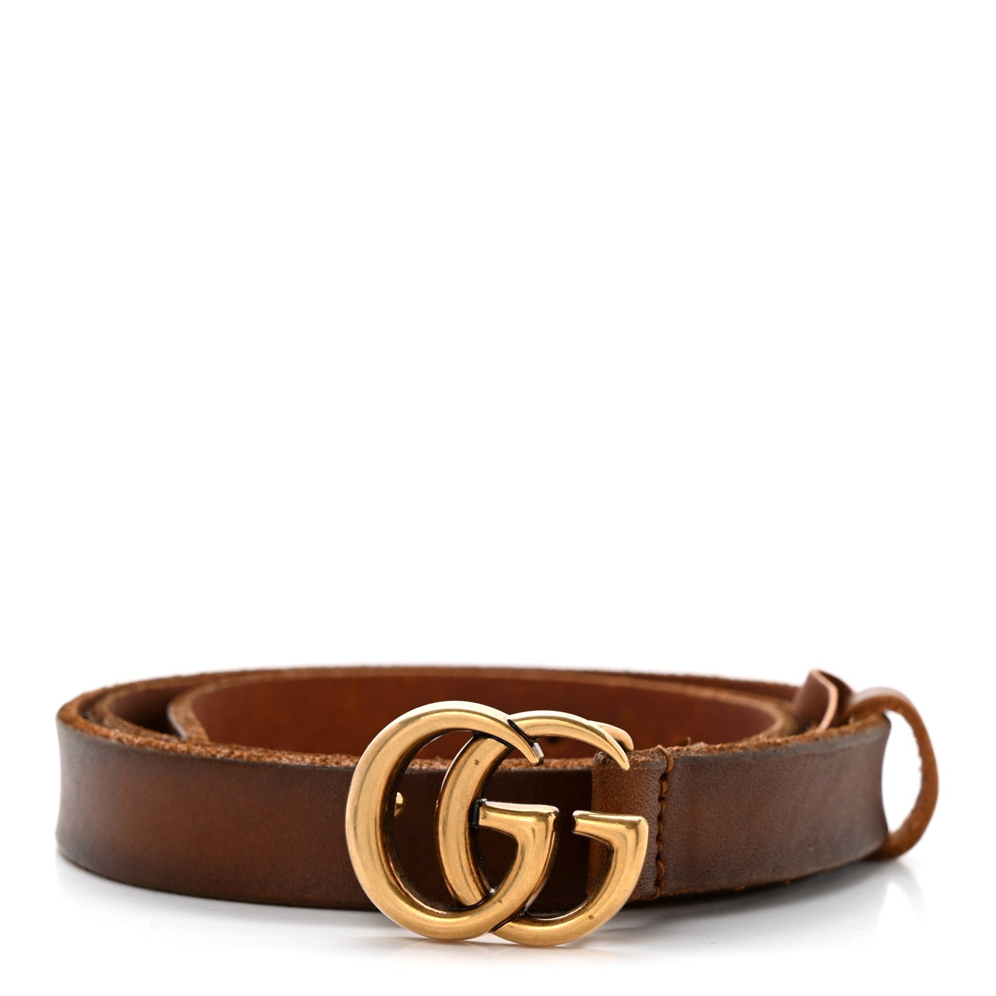Faded Calfskin Double G 20mm Belt 85 34 Cuir
