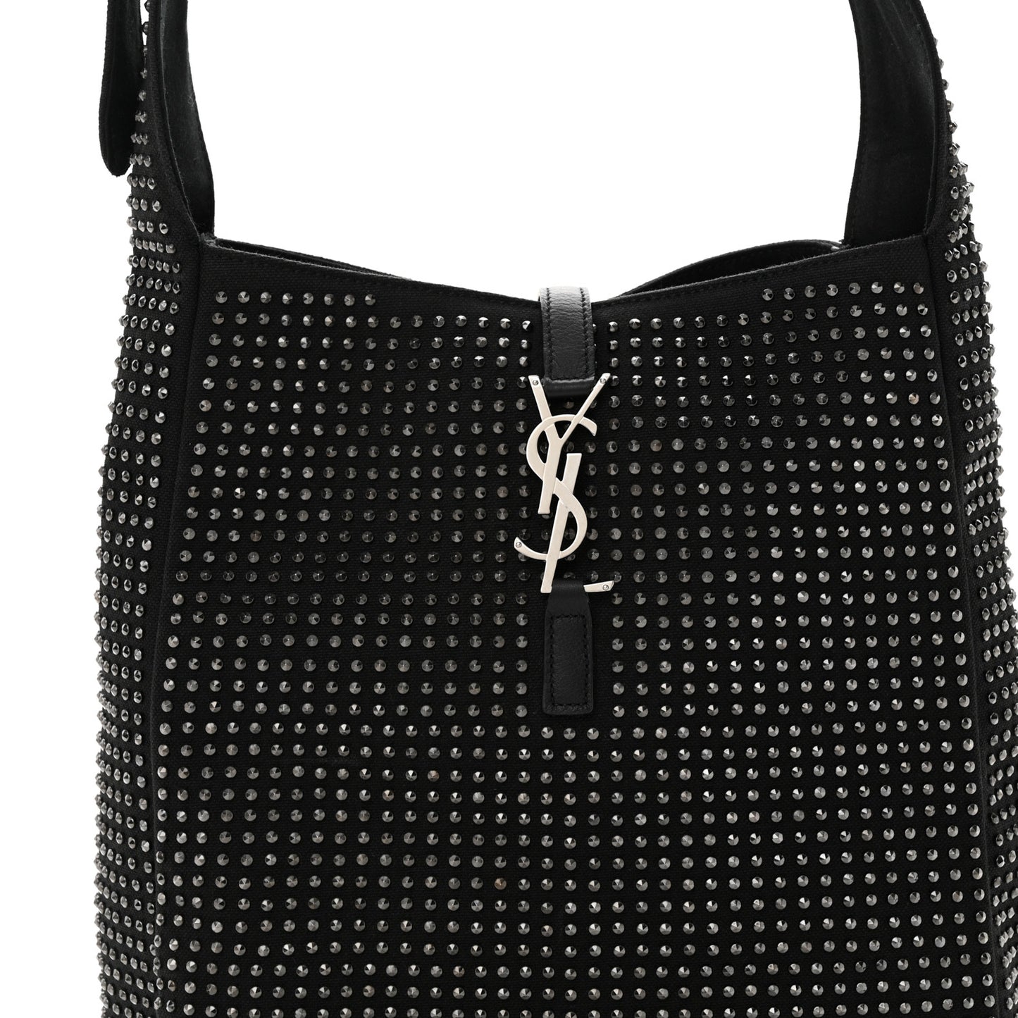 Cotton Studded Le 5 A 7 Soft Hobo Black