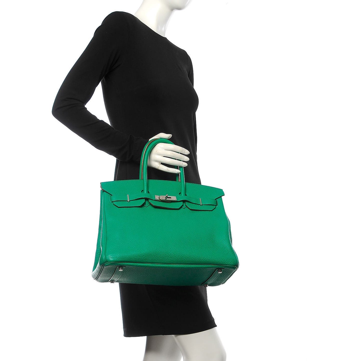 Taurillon Clemence Birkin 35 Menthe